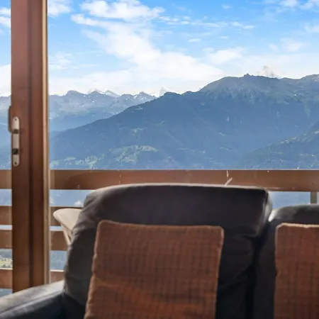 Cristal 702 Pres De La Telecabine A Avec Vue Sur Les Alpes Anzère