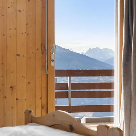 Cristal 702 Pres De La Telecabine A Avec Vue Sur Les Alpes Apartment Anzère