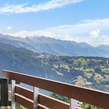 Cristal 702 Pres De La Telecabine A Avec Vue Sur Les Alpes Anzère