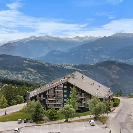 Cristal 702 Pres De La Telecabine A Avec Vue Sur Les Alpes * Anzère